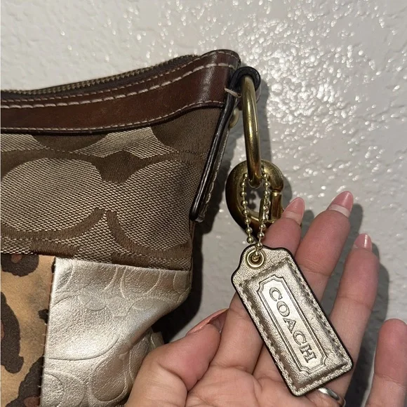 Coach Holiday Hobo Patchwork Shoulder Bag - Picture 4 of 12